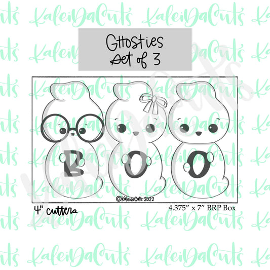 Ghosties Set of 3 Cookie Cutters