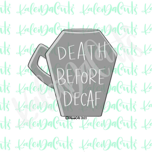Coffin Mug Cookie Cutter