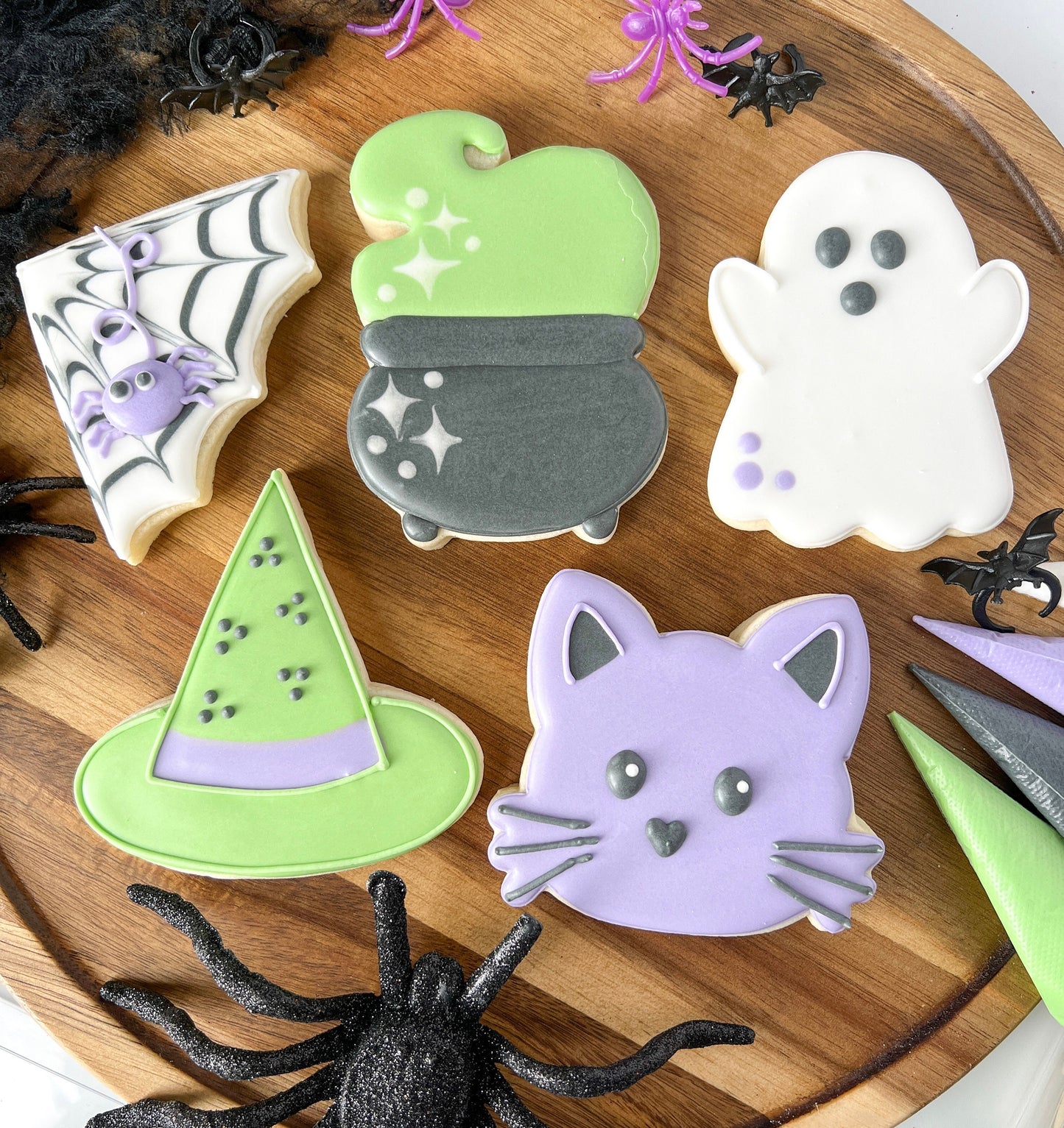 Halloween Cookie Class (CC2C) Set of 5 Cookie Cutters