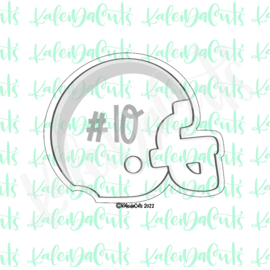 2022 Helmet Cookie Cutter