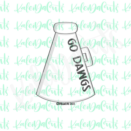 2022 Megaphone Cookie Cutter