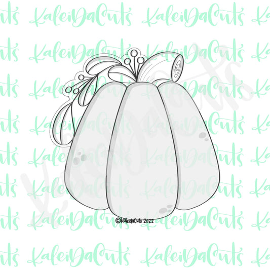 Floral Pumpkin 2022 Cookie Cutter
