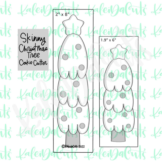 Skinny Christmas Tree Cookie Cutter