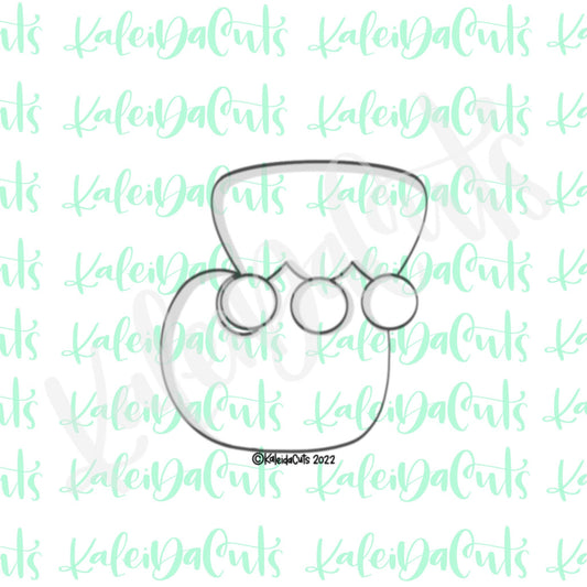 Elf Clothes Shoe Cookie Cutter