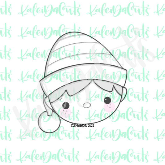 2022 Elf Boy Cookie Cutter