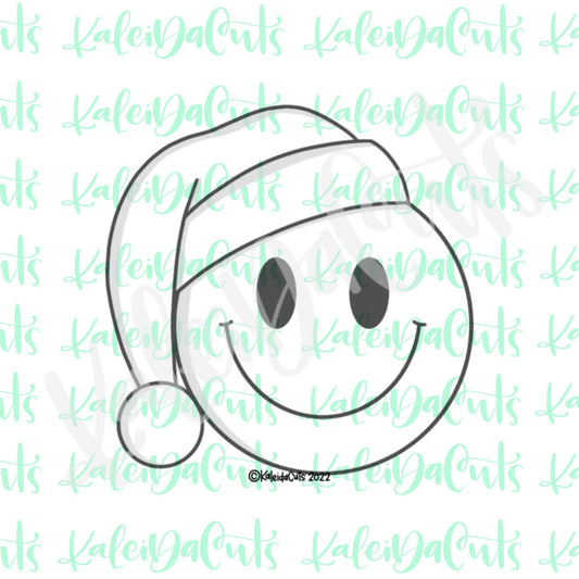 Smiley Face Santa Cookie Cutter