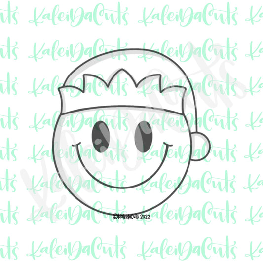 Smiley Face Elf Cookie Cutter