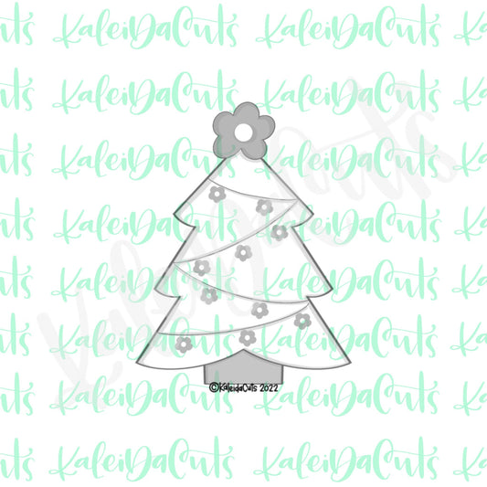 Groovy Christmas Tree Cookie Cutter