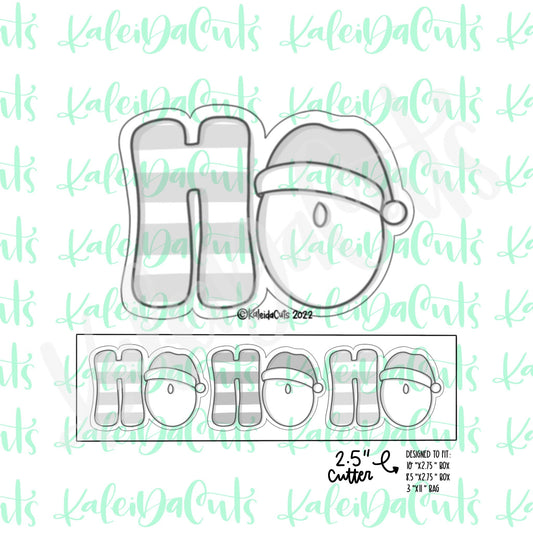 Ho Ho Santa Cookie Cutter