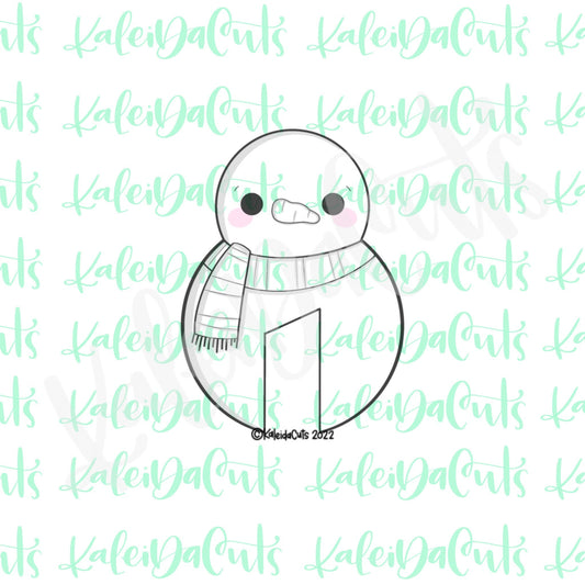 Snowman Mug Hugger Cookie Cutter
