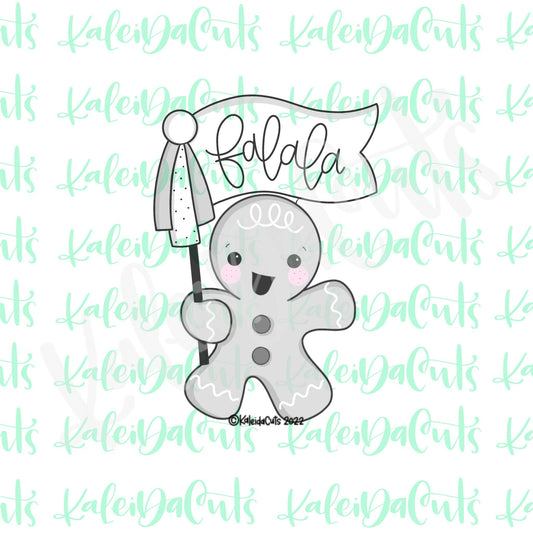 2022 Gingy Pennant Cookie Cutter
