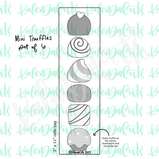 Mini Truffles Set of 6 Cookie Cutters