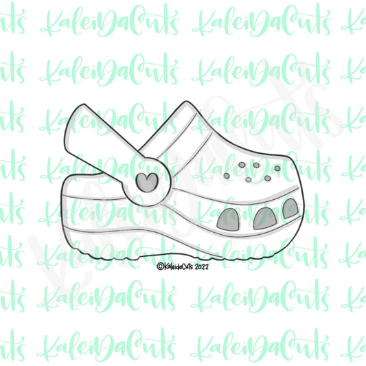 Croc Shoe Cookie Cutter