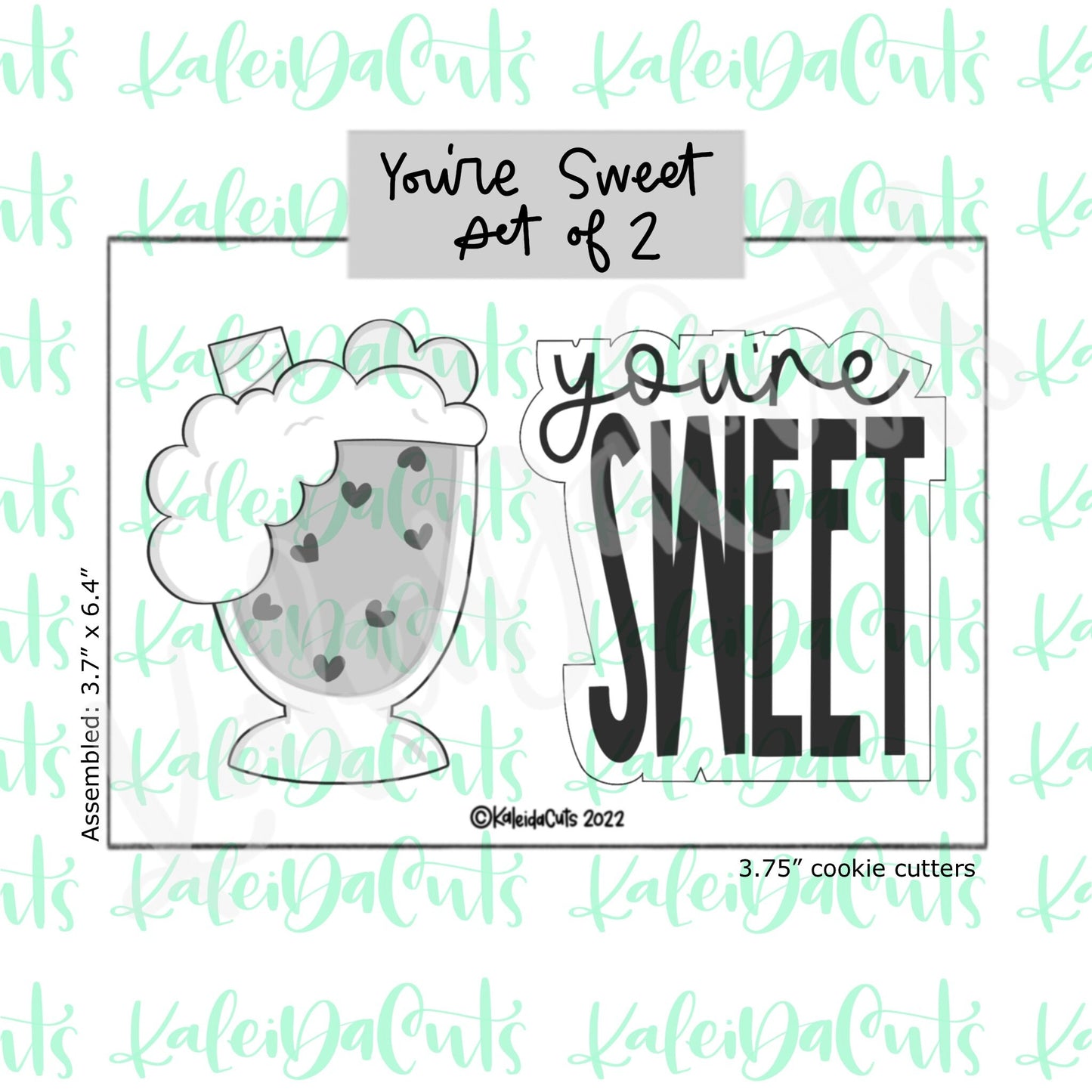 You're Sweet Set of 2 Cookie Cutters
