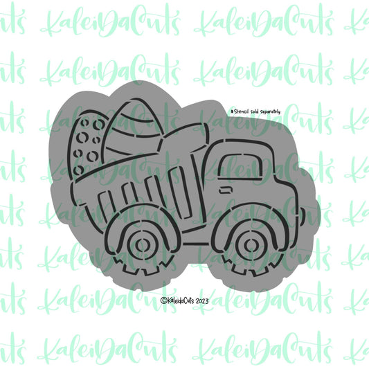PYO Easter Egg Dump Truck Cookie Cutter