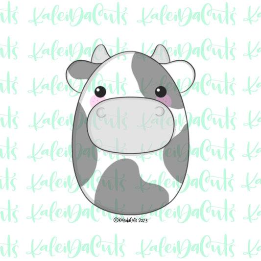 Easter Egg Cutie Cow Cookie Cutter