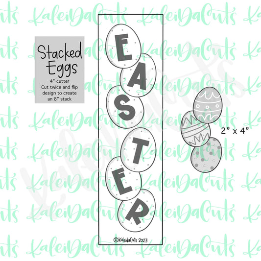 Stacked Eggs Cookie Cutter