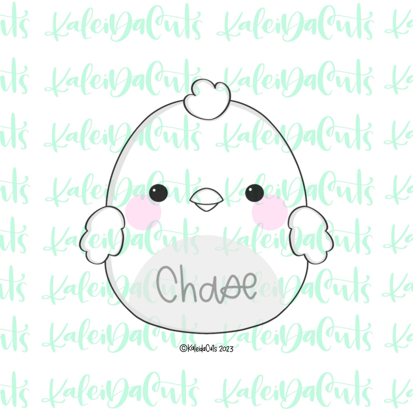 Chick Plush Cookie Cutter