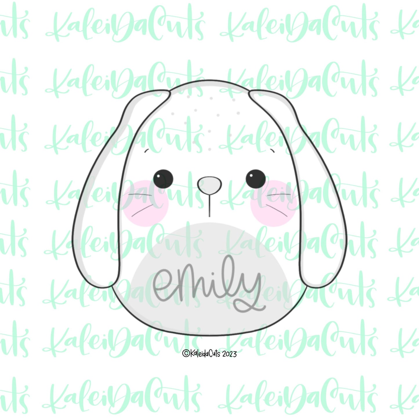 Bunny Plush Cookie Cutter