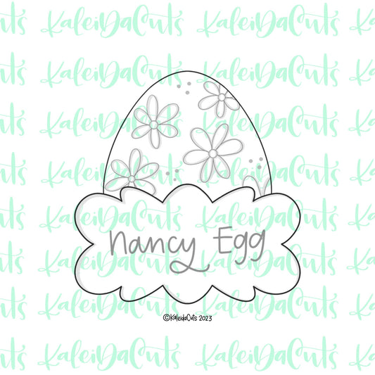 Nancy Egg Cookie Cutter