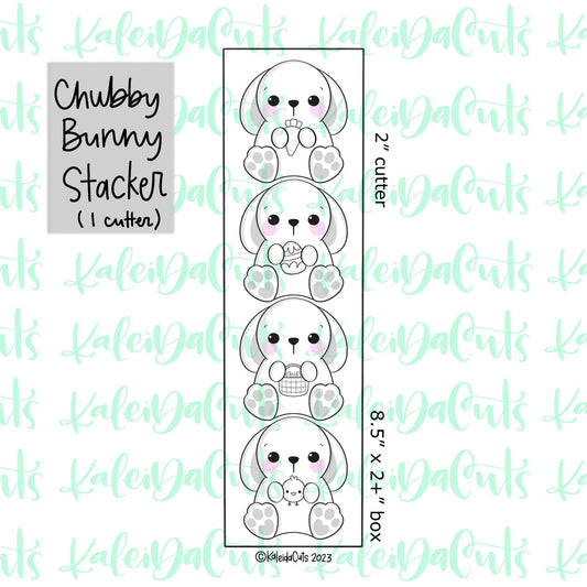 Chubby Bunny Stacker Cookie Cutter