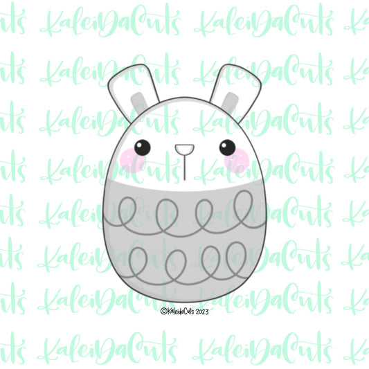 Easter Egg Cutie Bunny Cookie Cutter