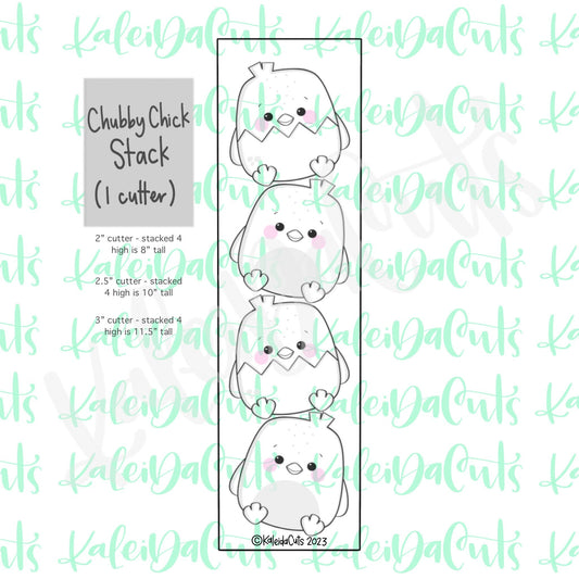 Chubby Chick Stack Cookie Cutter