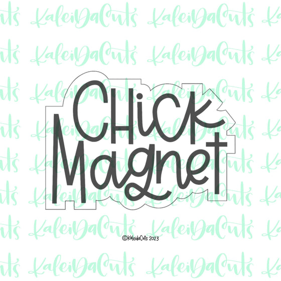 Chick Magnet Lettering Cookie Cutter