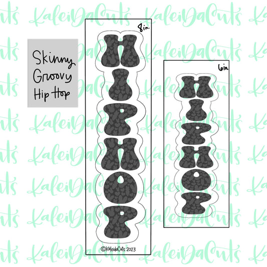 Skinny Groovy Hip Hop Cookie Cutter