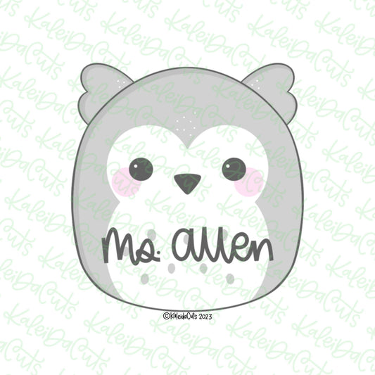 Owl Plush Cookie Cutter