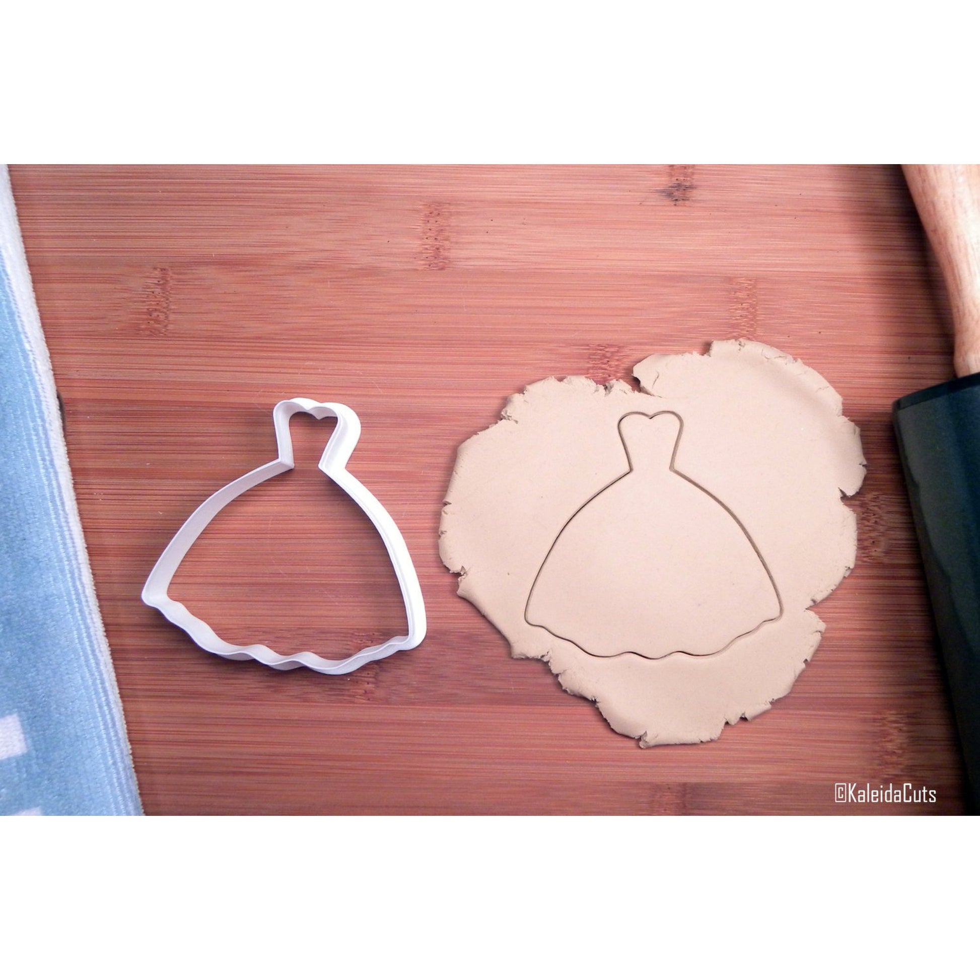 Princess Wedding Dress Cookie Cutter