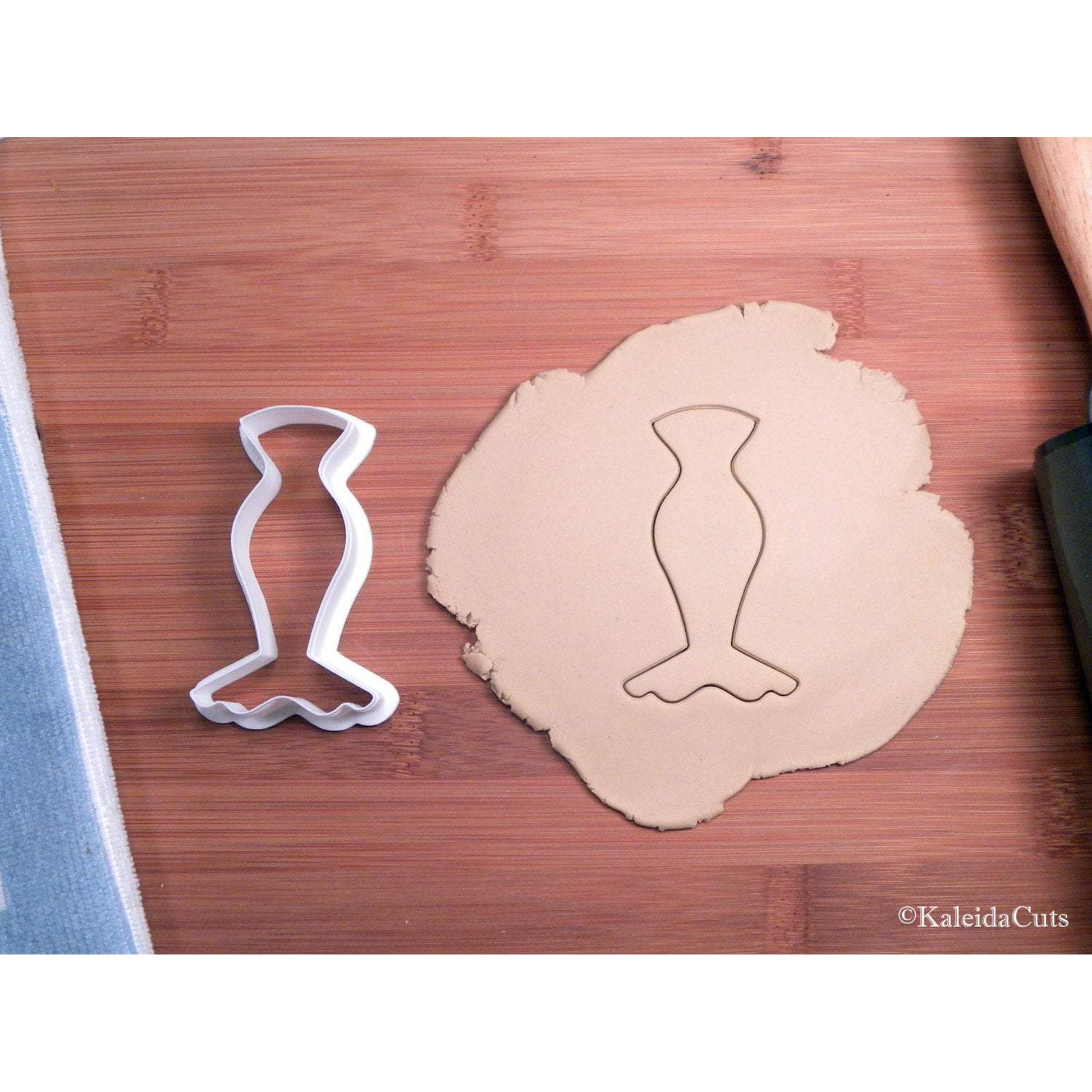 mermaid dress cookie cutter Little Mermaid - Ariel Green Dress 266-C823 Cookie Cutter