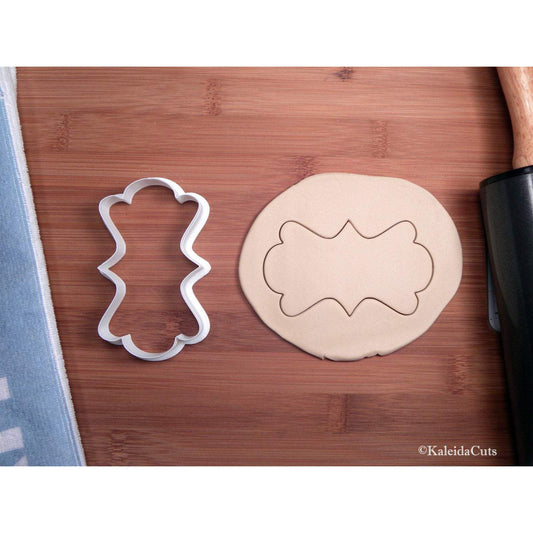 Fancy Plaque (Narrow) Cookie Cutter