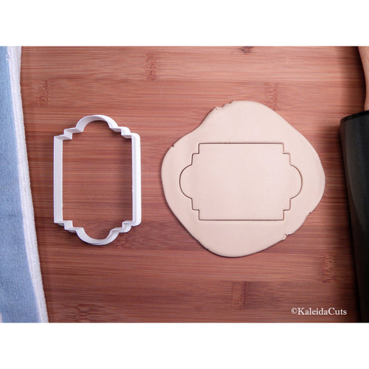 Vintage Plaque Cookie Cutter