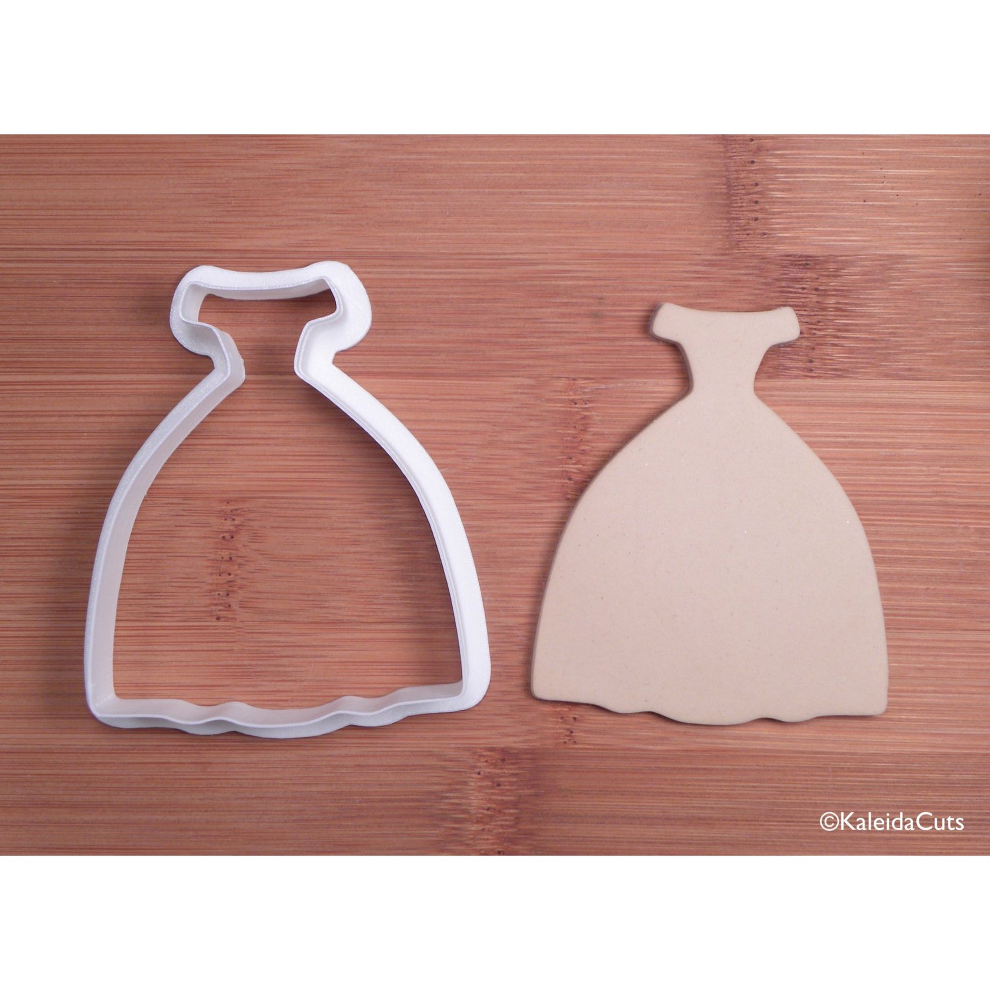Wedding Dress Cookie Cutter – KaleidaCuts