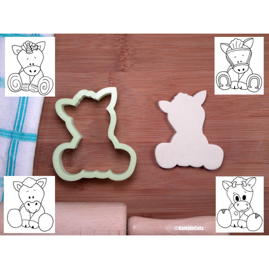 Sitting Unicorn Cookie Cutter