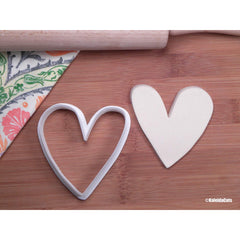 Skinny Heart Polymer Clay Cutter – Cookies And Charms