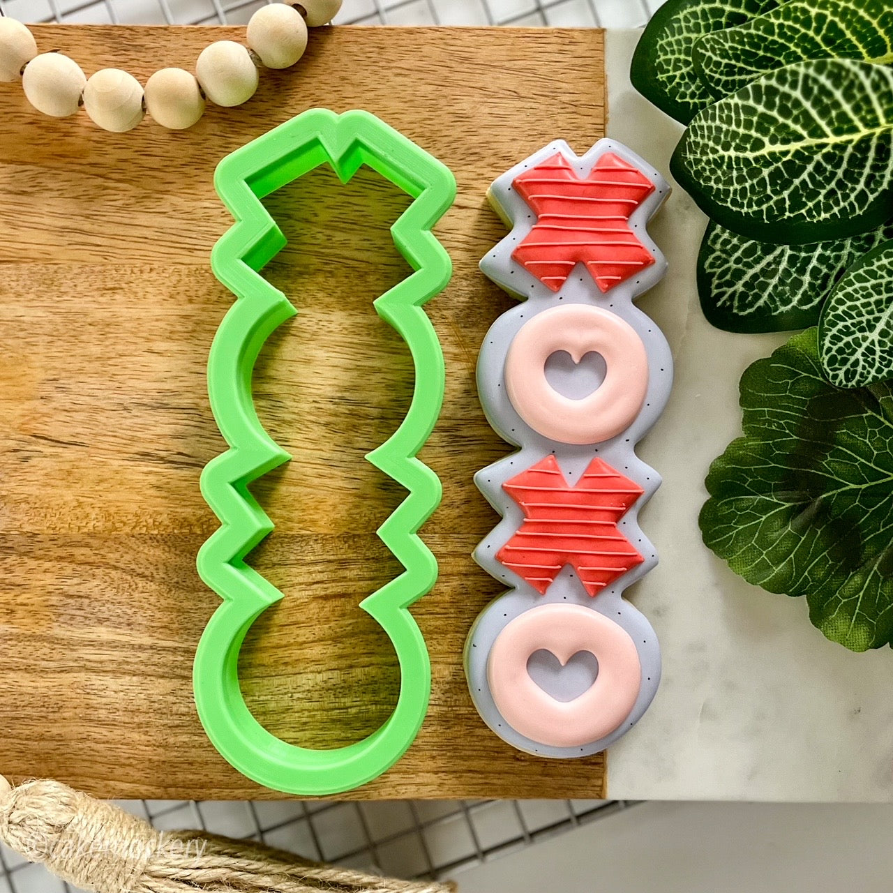 Skinny Xoxo Cookie Cutter