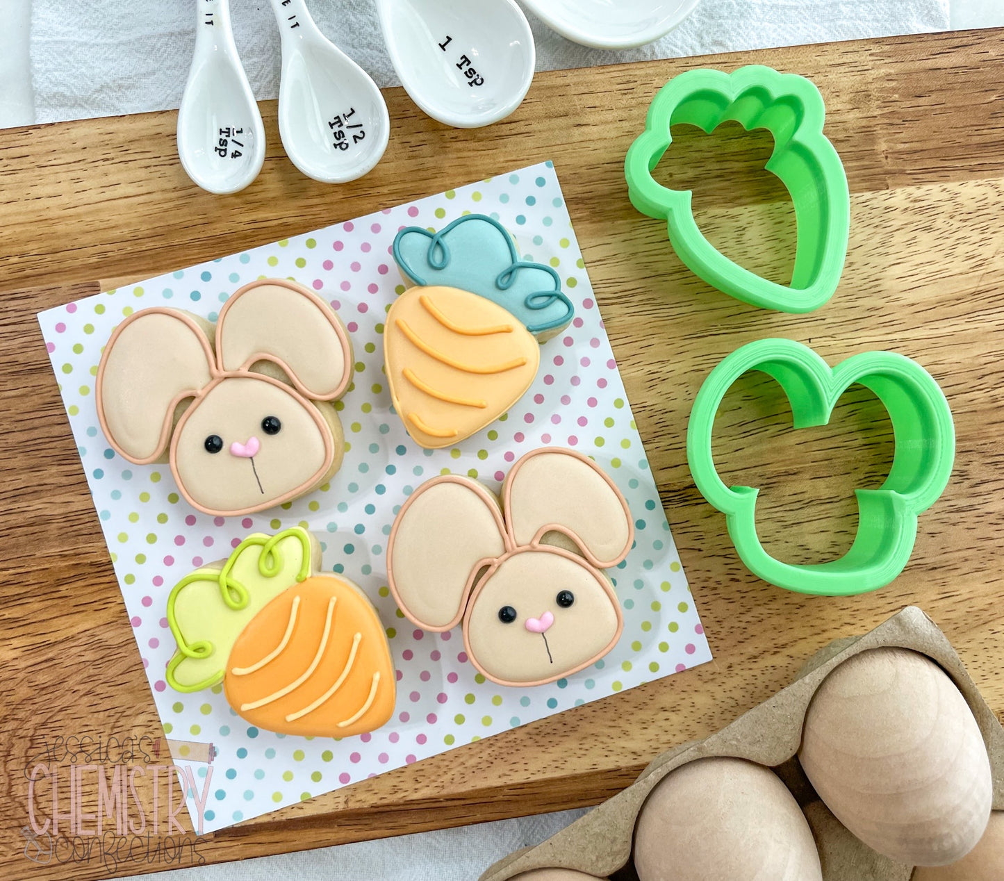 5 Piece Easter Mini Cookie Cutter Set 