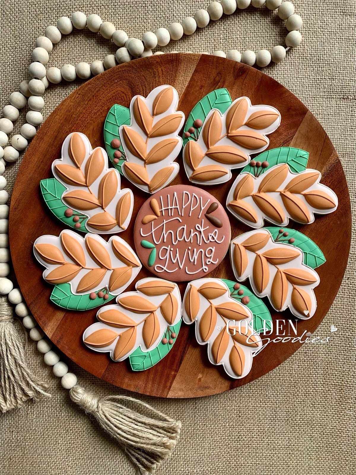 Autumn Platter Cookie Cutter - Set of 2