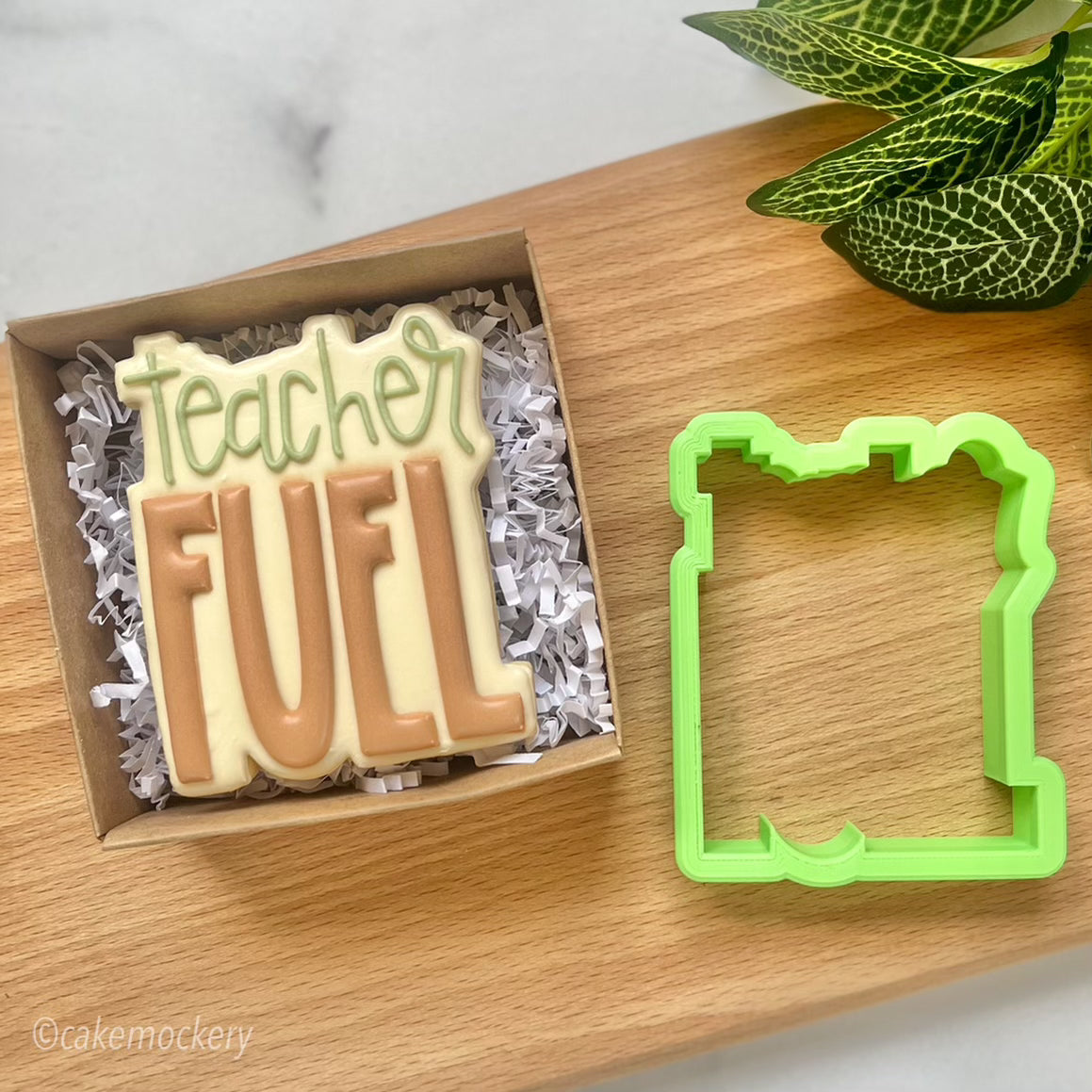 Teacher Fuel Cookie Cutter