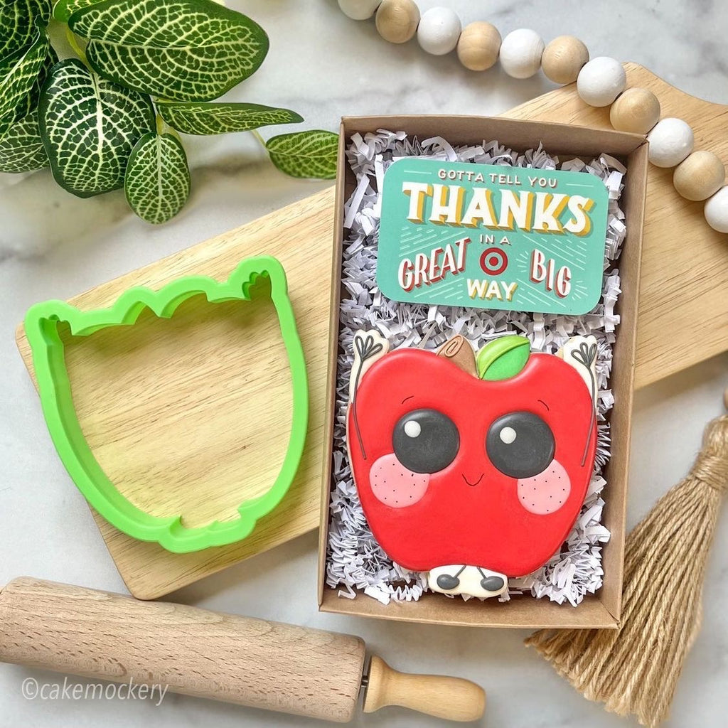 Apple Gift Card Holder Cookie Cutter