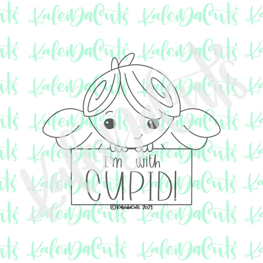 Cupid Plaque Cookie Cutter