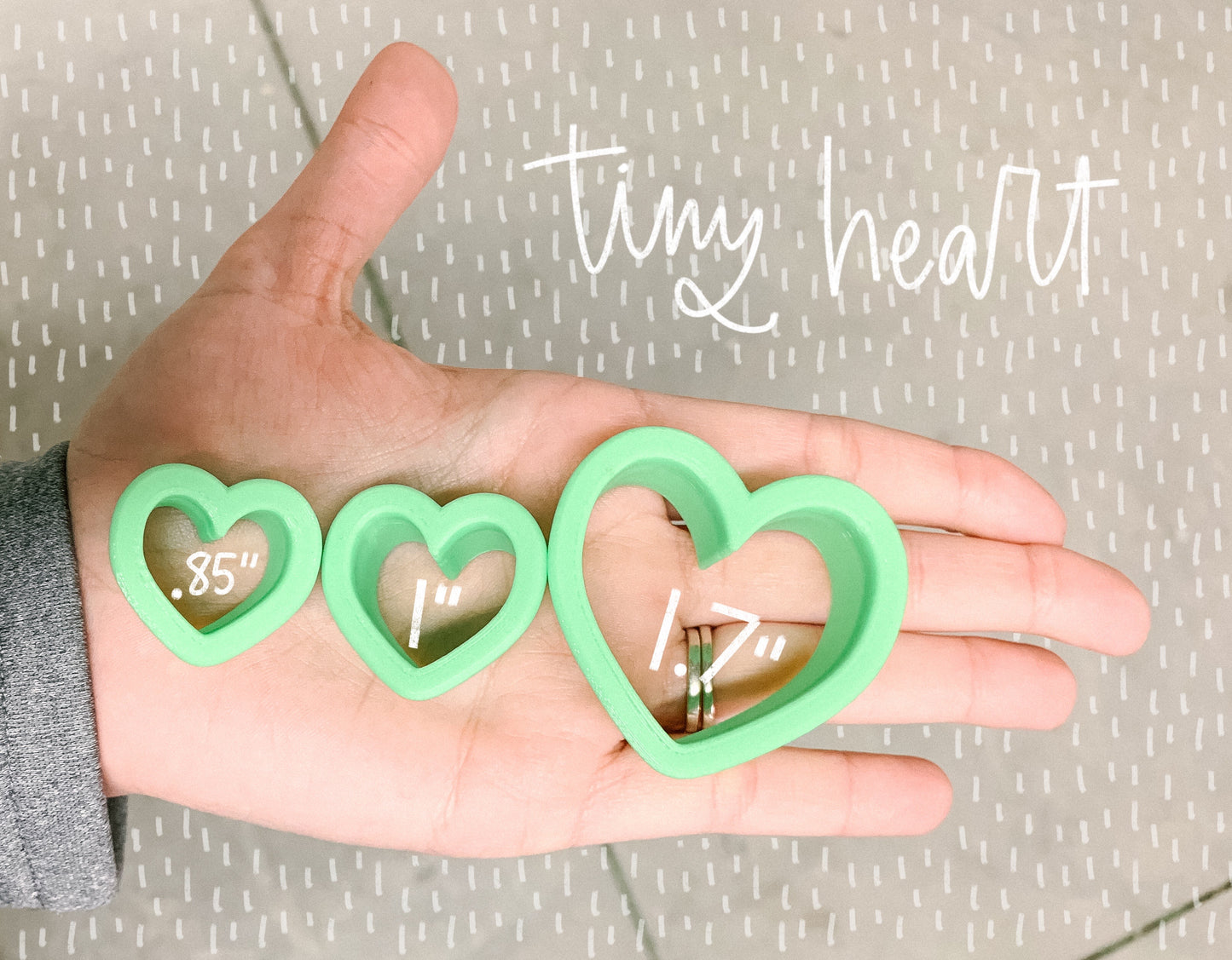Tiny Heart Cookie Cutter
