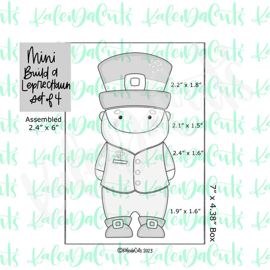 Mini Build a Leprechaun Set of 4 Cookie Cutters