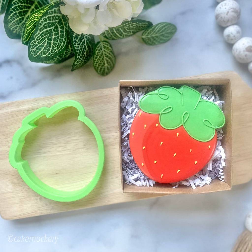 Whimsy Strawberry Cookie Cutter