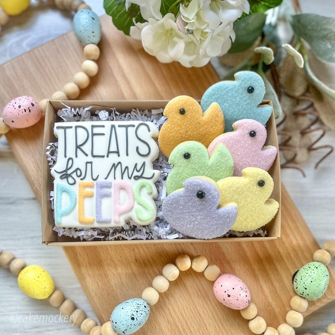 Treats for my Peeps Lettering Cookie Cutter