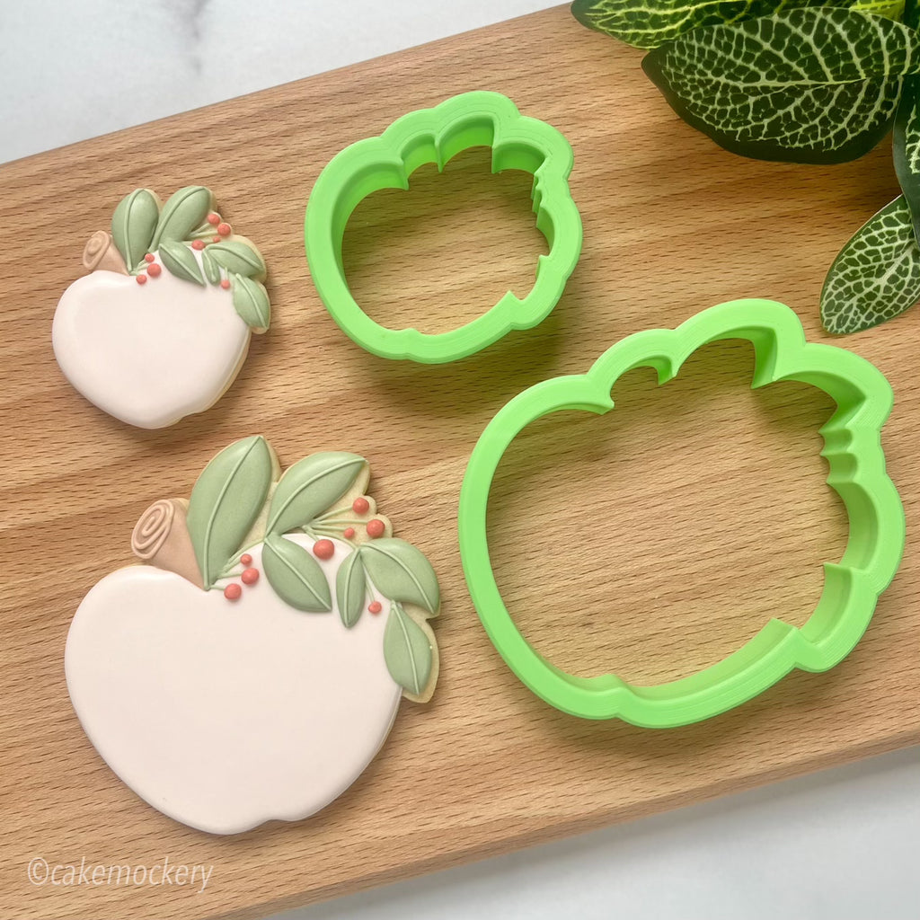 Apple Greenery Cookie Cutter