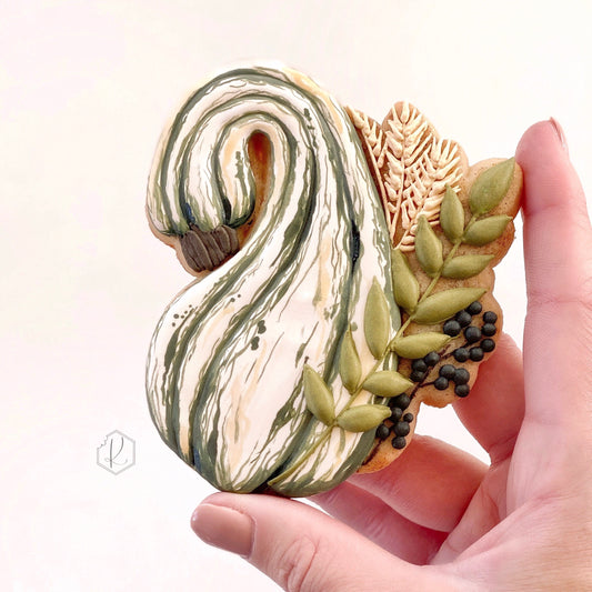 Kirkie Kookies’ Fall Gourd Cookie Cutter