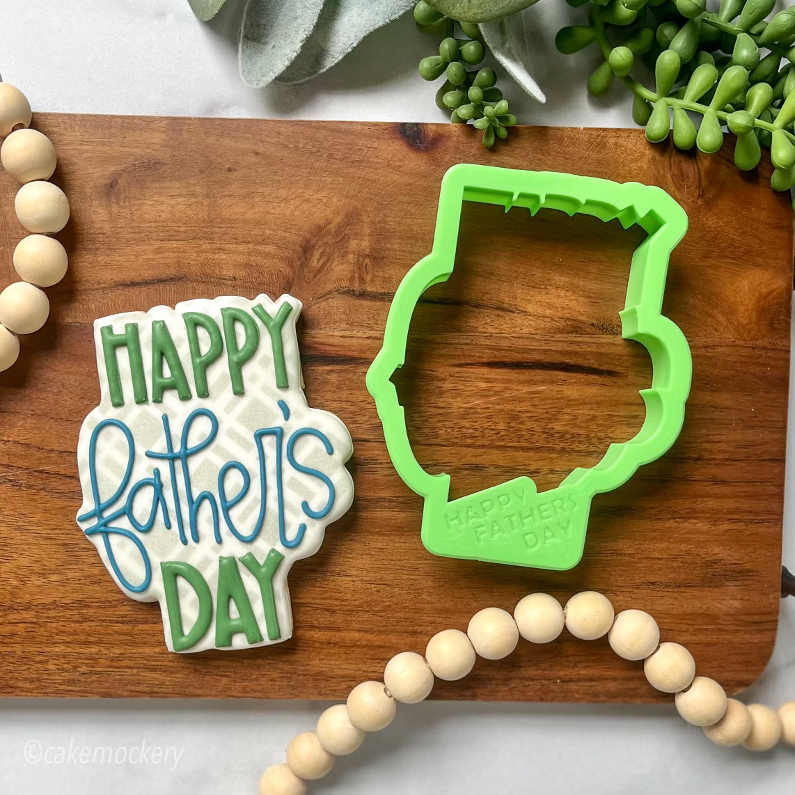 Happy Father's Day 2022 Cookie Cutter
